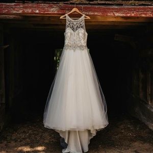 Wedding Dress and Veil
